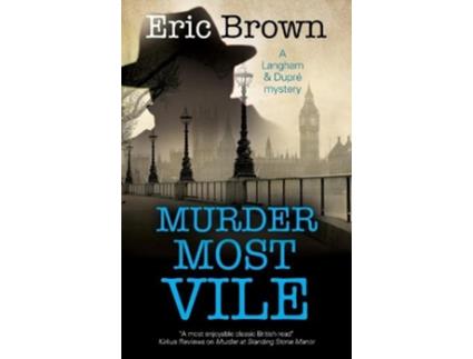 Livro murder most vile de eric brown (inglês)