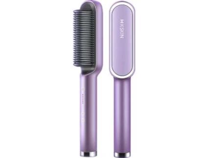 Alisador de Cabelo K-SKIN KD380 Roxo (Cerâmica - 130 °C - 200 °C)