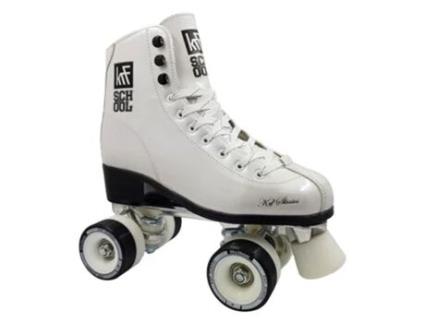Krf School Aluminium Leather Velcro Roller Skates