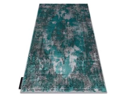 Tapete de Luxe Moderno 6754 Abstração - Structural Verde / Cinzento (240 x 330 cm)