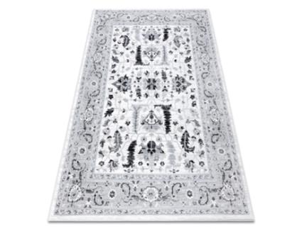 Tapete Argent - W7039 Flores Cinzento / Preto (133 x 190 cm)