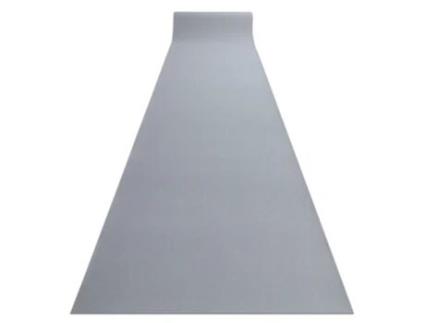 Corredor Antiderrapante Rumba Cor Única Cinzento 80 cm