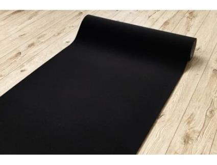 Corredor Antiderrapante Rumba Cor Única Preto 100 cm