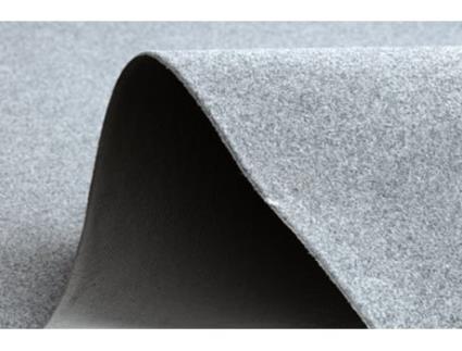 Tapete Antiderrapante Rumba 1809 Cor Única Mescla Cinza (200 x 500 cm)