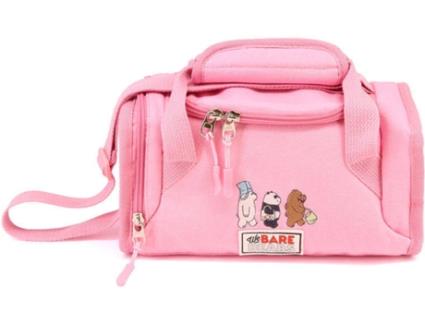 Bolsa  We Bare Bears rosa