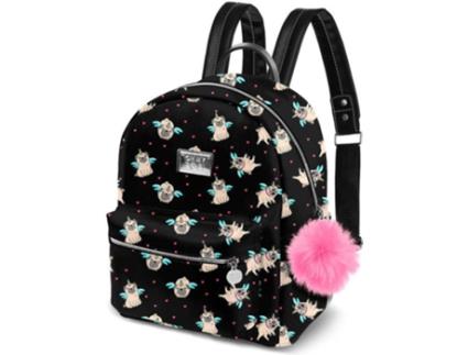 Mochila  Oh My Pop Pandicornio Preto (27x21x15cm)