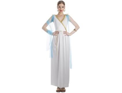 Fato de Mulher  Sacerdotisa Grega Comprido (Tam: S)