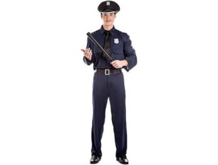 Fato de Homem  Polícia Azul (Tam: M/L)