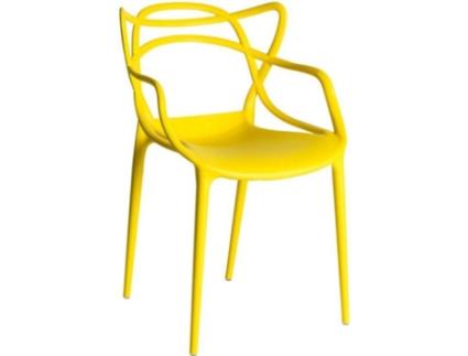 Cadeira  Korme (Amarelo - 54 x 82 x 56 cm - Polipropileno)