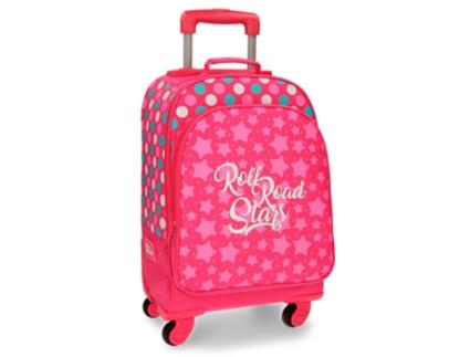 Mochila com Rodas ROLL ROAD Stars 4 Rodas (44x32x21cm)