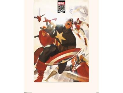 Print  30X40 Cm 80 Eears Avengers
