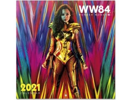 Calendário  Dc Comics Wonder Woman (2021 - 30 x 30 cm)