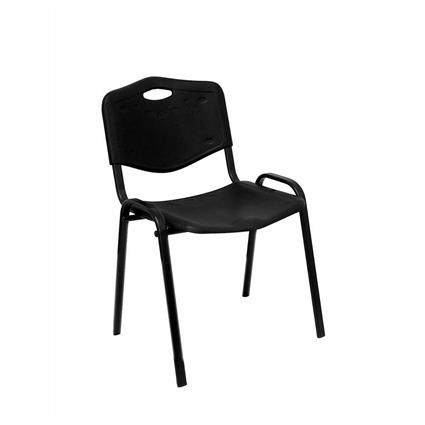 Pack 4 Silla de Oficina Robledo PVC negro