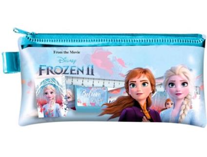 Estojo KIDS LICENSING Disney Frozen 2 Azul (18x9cm)