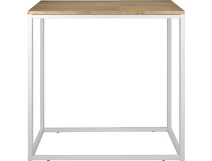Aparador  iCub (Branco - 35 x 100 x 82 cm - Madeira e Metal)