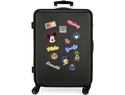 Mala de Cabine  Mickey Characters 68cm Rígida Preta