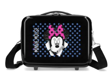 Necessaire  Minnie Sunny Day em Plástico ABS Azul