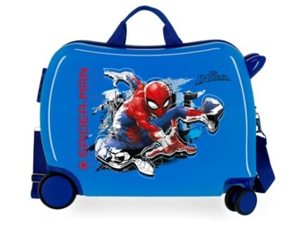 Mala Multidirecional  Spiderman Geo 34L Azul