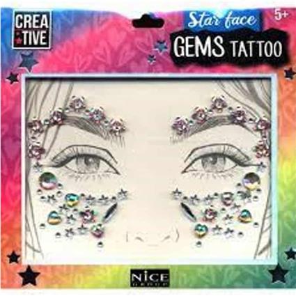 Nice Group - Tatuagens Star Gems p/ Cara