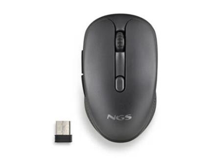 Rato NGS Evo Rust (Wireless - 1600 dpi - Preto)