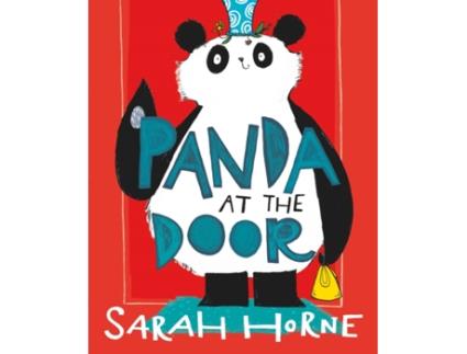 Livro panda at the door de sarah horne (inglês)