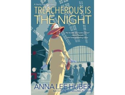 Livro treacherous is the night de anna lee huber (inglês)