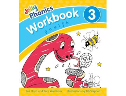 Livro jolly phonics workbook 3 de sara wernham,sue lloyd (inglês)