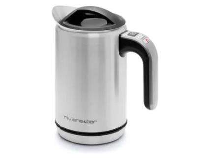 Chaleira Sem Fio RIVIERA & BAR 1L 1650W Aço Inoxidável Bbt380