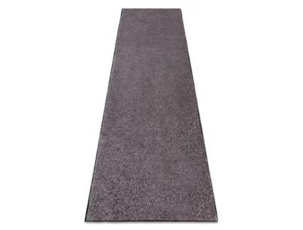 Passadeira Santa Fe Castanho 42 Avião Cor Sólida (90 x 370 cm)