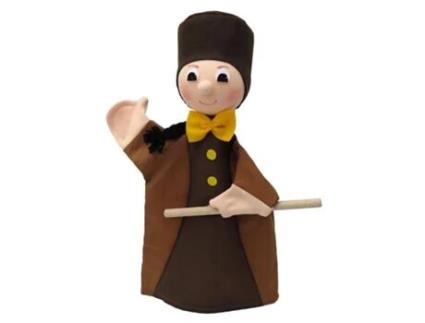 Peluche MORAVSKÁ ÚSTREDNA BRNO Guignol Hand Puppet