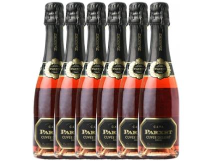 Espumante PARXET Parxet Rosat Cuvée Dessert Pinot Preto Doce Cava (0.37 L - 6 unidades)