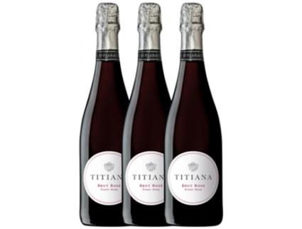 Espumante PARXET Parxet Titiana Rosé Pinot Preto Brut Cava Joven (0.75 L - 3 unidades)