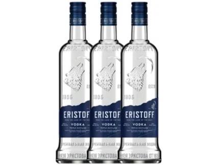 Vodka ERISTOFF Eristoff (1 L - 3 unidades)