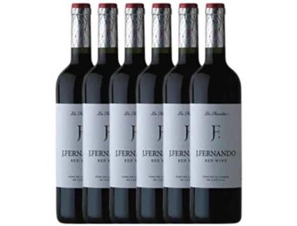 Vinho J. FERNANDO J. Fernando Finca Venta De Don Quijote 6 Meses Tempranillo Vino De La Tierra De Castilla Roble (0.75 L - 6 unidades)