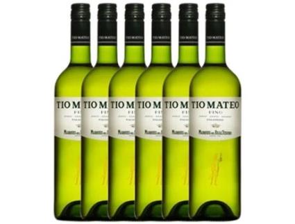 Generoso MARQUÉS DEL REAL TESORO Marqués Del Real Tesoro Tío Mateo Fino Palomino Fino Jerez-Xérès-Sherry 0.75 L (6 unidades)