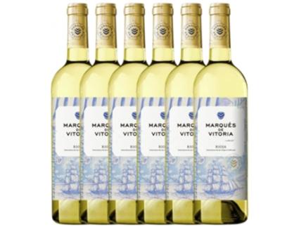 Vinho MARQUÉS DE VITORIA Marqués De Vitoria Macabeo Rioja Joven (0.75 L - 6 unidades)
