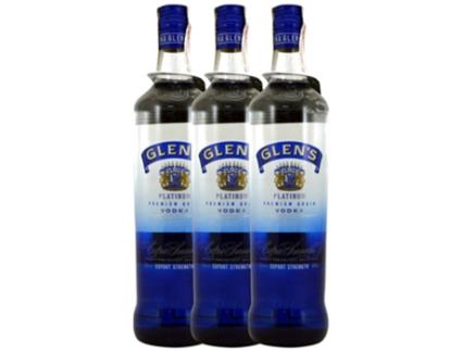 Vodka LOCK LONDON Lock London Glens Platinum (1 L - 3 unidades)