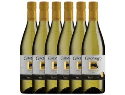 Vinho GATO NEGRO Gato Negro Chardonnay Joven (0.75 L - 6 unidades)