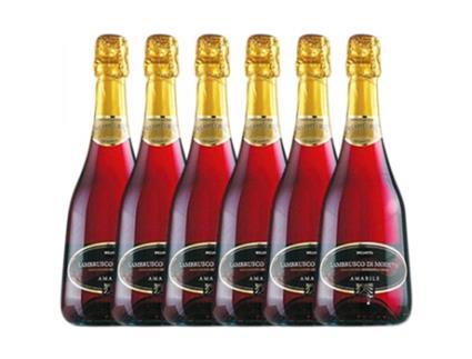 Espumante CALDIROLA Caldirola Bellavita Lambrusco Lambrusco Di Sorbara (0.75 L - 6 unidades)