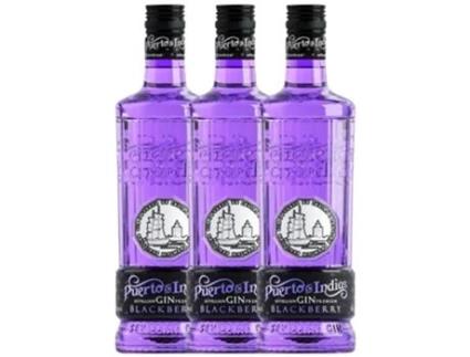 Gin PUERTO DE INDIAS Puerto De Indias Gin Mora (0.7 L - 3 unidades)