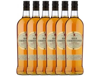 Whisky HIGH COMMISSIONER Blended High Commissioner (1 L - 6 unidades)