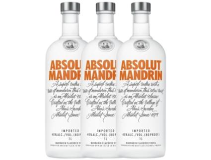 Vodka ABSOLUT Absolut Mandrin (1 L - 3 unidades)