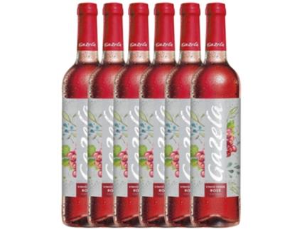 Vinho Rosé SOGRAPE Sogrape Gazela Rosado Caíño Branco Portugal Joven (0.75 L - 6 unidades)