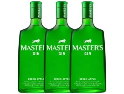 Gin MG Mg Master's Green Apple (0.7 L - 3 unidades)