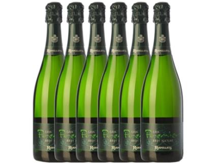 Espumante ROVELLATS Rovellats Premier Brut Nature Cava (0.75 L - 6 unidades)