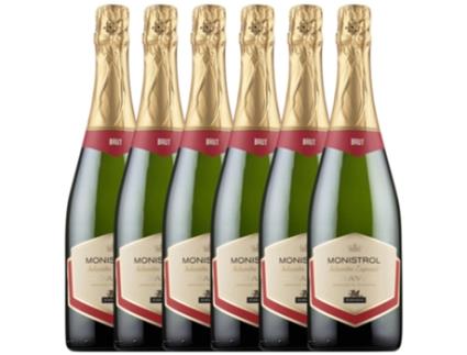 Espumante MARQUÉS DE MONISTROL Marqués De Monistrol Selección Especial Brut Cava Joven (0.75 L - 6 unidades)