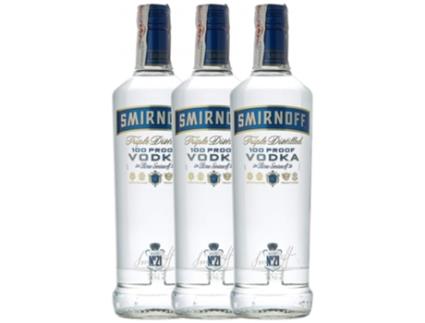 Vodka SMIRNOFF Smirnoff Etiqueta Azul (1 L - 3 unidades)