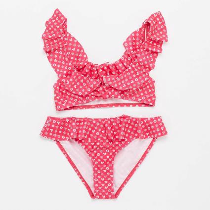 Biquíni Folhos Minnie - Rosa - Biquíni Rapariga tamanho 10