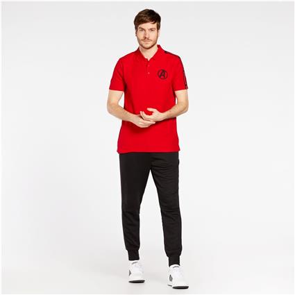 Polo Avengers - Vermelho - Polo Homem tamanho S