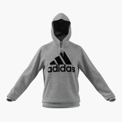 Sweatshirt  Logo - Cinza - Hoodie Homem tamanho S